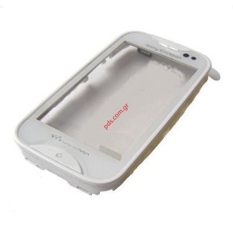 Γνήσια πρόσοψη Sony Ericsson WT13i Mix Walkman σε λευκό  χρώμα. 