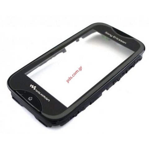 Γνήσια πρόσοψη Sony Ericsson WT13i Mix Walkman σε μαύρο χρώμα. 