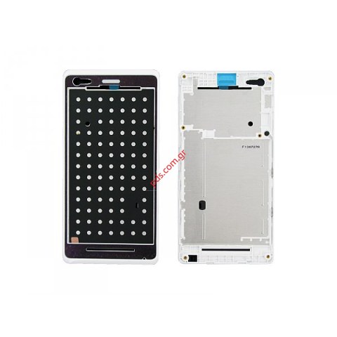 Γνήσια πρόσοψη Sony Xperia M White C1904, C2004 για το λευκό χρώμα