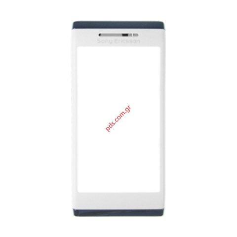 Γνήσια πρόσοψη SonyEricsson Aino U10 Frontcover σε Λευκό χρώμα