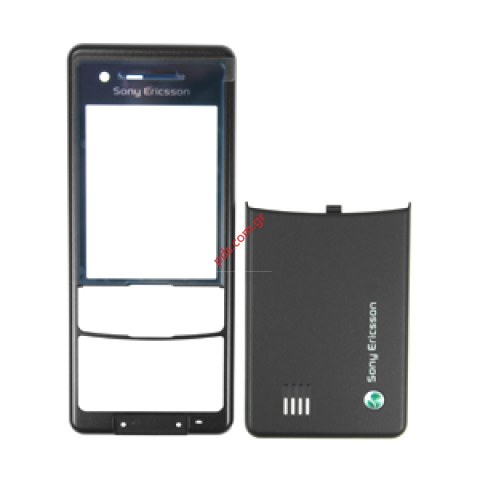 Γνήσια πρόσοψη SonyEricsson C510 με καπάκι μπαταρίας σε μαύρο χρώμα Γνήσια πρόσοψη SonyEricsson C510 με καπάκι μπαταρίας σε μαύρο χρώμα