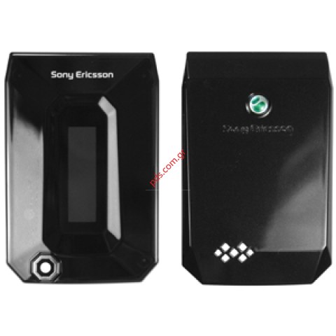 Γνήσια πρόσοψη SonyEricsson F100i Jalou και καπάκι μπαταρίας σε μαύρο χρώμα Γνήσια πρόσοψη SonyEricsson F100i Jalou και καπάκι μπαταρίας σε μαύρο χρώμα