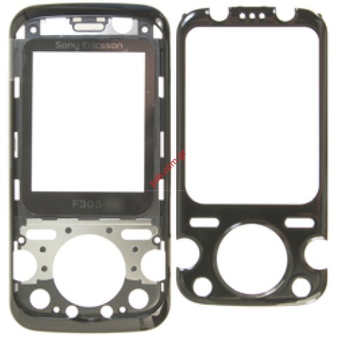 Γνήσια πρόσοψη SonyEricsson F305 σε μαύρο χρώμα Γνήσια πρόσοψη SonyEricsson F305 σε μαύρο χρώμα