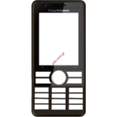 Γνήσια πρόσοψη SonyEricsson G900 Dark Brown Black (Περιλαμβάνετε το Touch screen)
