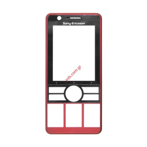 Γνήσια πρόσοψη SonyEricsson G900 Dark Red  (Περιλαμβάνετε το Touch screen)