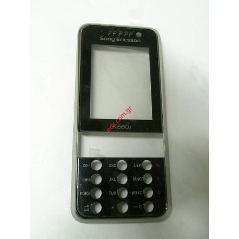Γνήσια πρόσοψη SonyEricsson K660i Μαύρη Γνήσια πρόσοψη SonyEricsson K660i Μαύρη