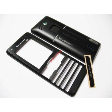 Γνήσια πρόσοψη SonyEricsson K770i Black 3 pcs set
