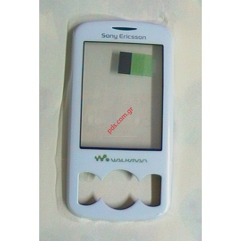 Γνήσια πρόσοψη SonyEricsson Spiro W100 σε Λευκό χρώμα με πράσινο λογότυπο