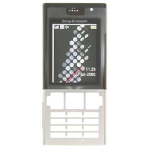 Γνήσια πρόσοψη SonyEricsson T700 σε Μαύρο με ασημί χρώμα Γνήσια πρόσοψη SonyEricsson T700 σε Μαύρο με ασημί χρώμα