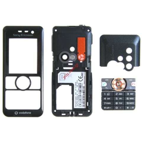 Γνήσια πρόσοψη SonyEricsson V630i Vodafone set (SWAP) 3 pcs Γνήσια πρόσοψη SonyEricsson V630i Vodafone set (SWAP) 3 pcs