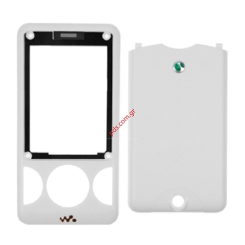 Γνήσια πρόσοψη SonyEricsson W205 και καπάκι μπαταρίας σε λευκό χρώμα. Γνήσια πρόσοψη SonyEricsson W205 και καπάκι μπαταρίας σε λευκό χρώμα.