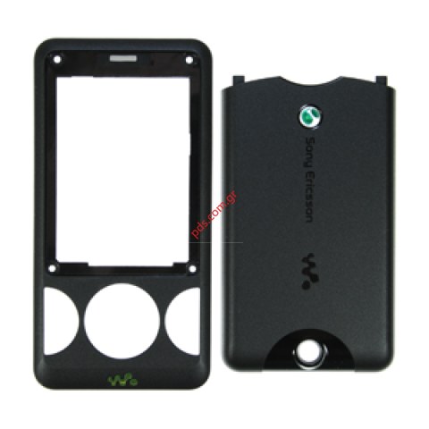 Γνήσια πρόσοψη SonyEricsson W205 και καπάκι μπαταρίας σε μαύρο χρώμα. Γνήσια πρόσοψη SonyEricsson W205 και καπάκι μπαταρίας σε μαύρο χρώμα.