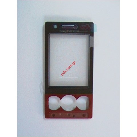 Γνήσια πρόσοψη SonyEricsson W705 σε μαύρο με κόκκινη εκδοση χρώμα. Γνήσια πρόσοψη SonyEricsson W705 σε μαύρο με κόκκινη εκδοση χρώμα.