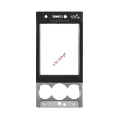 Γνήσια πρόσοψη SonyEricsson W705 σε μαύρο χρώμα Γνήσια πρόσοψη SonyEricsson W705 σε μαύρο χρώμα