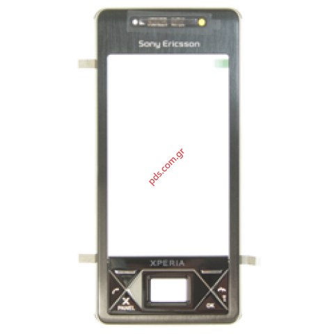 Γνήσια πρόσοψη Sonyericsson X1 Xperia σε μαύρο χρώμα