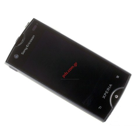 Γνήσια πρόσοψη Sonyericsson XPeria Ray ST18i σε μαύρο χρώμα (complete)