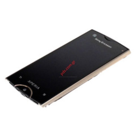 Γνήσια πρόσοψη Sonyericsson XPeria Ray ST18i σε χρυσό χρώμα (complete)