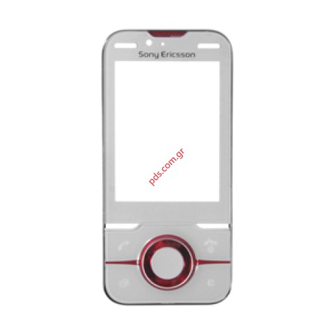 Γνήσια πρόσοψη SonyEricsson Yari U100 σε λευκό με κόκκινο χρώμα (περιλαμβάνετε το τζαμάκι) Γνήσια πρόσοψη SonyEricsson Yari U100 σε λευκό με κόκκινο χρώμα (περιλαμβάνετε το τζαμάκι)