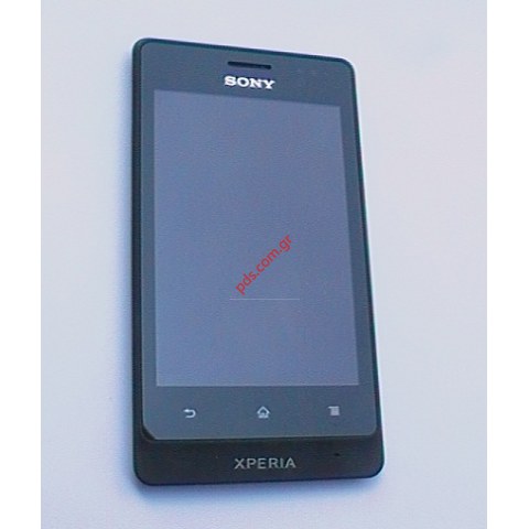 Γνήσια πρόσοψη (SWAP) Xperia Go ST27i Black Complete σε μαύρο χρώμα (ελαφρώς μεταχειρισμένη χωρίς σημάδια) Γνήσια πρόσοψη (SWAP) Xperia Go ST27i Black Complete σε μαύρο χρώμα (ελαφρώς μεταχειρισμένη χωρίς σημάδια)