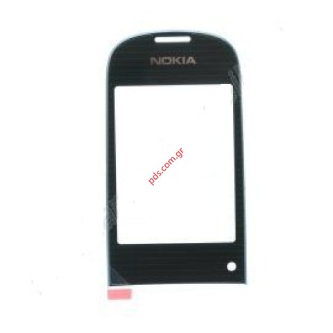 Γνήσιο κάλυμα εσωτερικής πρόσοψης Nokia 3710fold big lcd display cover σε μαύρο χρώμα