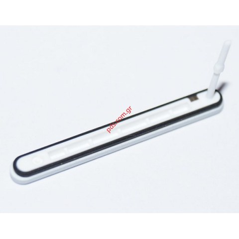 Original Micro Sim Card Cover White Sony Xperia M4 Aqua Dual (E2312), Xperia M4 Aqua Dual (E2333) Plastic 