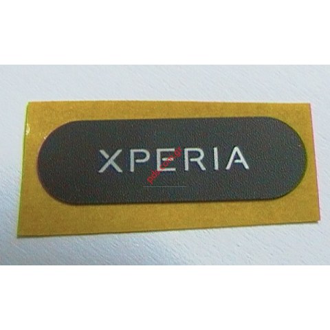 Γνήσιο κάλυμα λογότυπου logo label SonyEricsson X10 Mini Pro (U20i) σε μαύρο