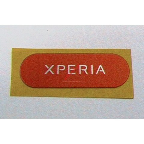 Γνήσιο κάλυμα λογότυπου SonyEricsson X10 Mini Pro (U20i) σε κόκκινο χρώμα