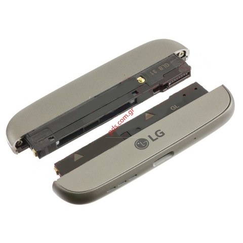 Γνήσιο κάλυμα πρόσοψης LG H850, H860 G5 Titan Grey σε γκρί χρώμα Γνήσιο κάλυμα πρόσοψης LG H850, H860 G5 Titan Grey σε γκρί χρώμα