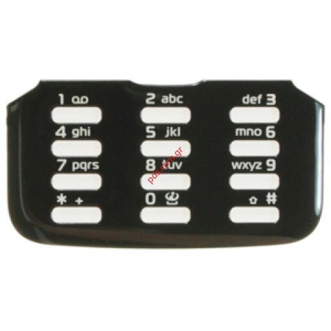 Γνήσιο κάλυμα πρόσοψης πληκτρολογίου Nokia N82 Black Γνήσιο κάλυμα πρόσοψης πληκτρολογίου Nokia N82 Black