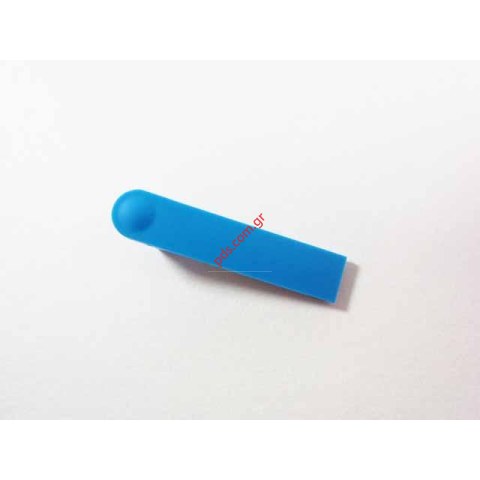 Γνήσιο κάλυμα USB πρόσοψης Nokia Lumia 800 Plastic door Cover ( Blue Cyan )