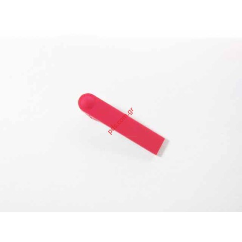 Γνήσιο κάλυμα USB πρόσοψης Nokia Lumia 800 Plastic door Cover ( Red )