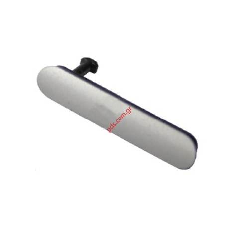 Γνήσιο κάλυμα USB Silver Green Xperia Z3 Sony D6603, D6643, D6653 σε ασημί πράσινο υποδοχής φίς τροφοδοσίας