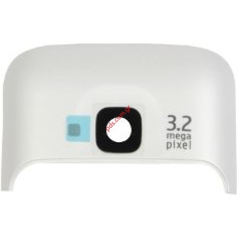 Γνήσιο καπάκι κάμερας Nokia C5-00 (3.2MP) White camera σε λευκό χρώμα