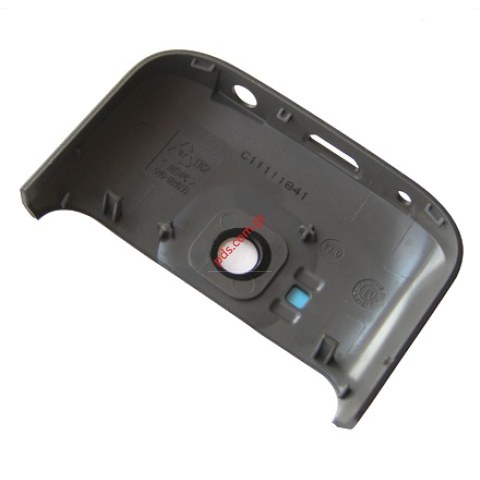 Γνήσιο καπάκι κεραίας camera Nokia C5 (5MP) Warm Grey σε σκούρο γκρί