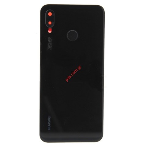Γνήσιο καπάκι μπαταρία Black Huawei P20 Lite Dual Sim (ANE-L21) σε μαύρο χρώμα Γνήσιο καπάκι μπαταρία Black Huawei P20 Lite Dual Sim (ANE-L21) σε μαύρο χρώμα