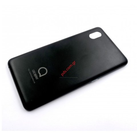 Γνήσιο καπάκι μπαταρίας Alcatel 1B (5002D) 2020 Black σε μαύρο χρώμα Bulk