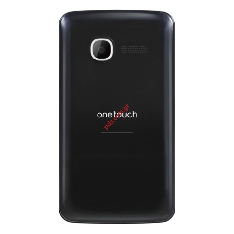 Γνήσιο καπάκι μπαταρίας Alcatel 4010d Black σε μαύρο χρώμα