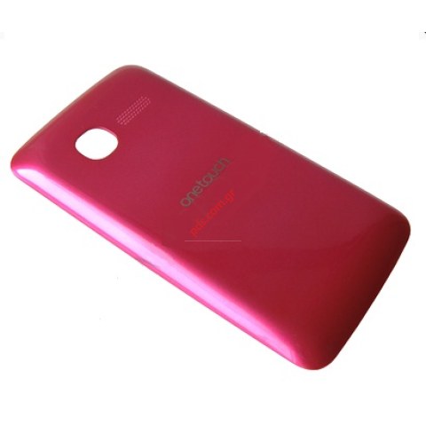 Γνήσιο καπάκι μπαταρίας Alcatel 4010d Pink σε ρόζ χρώμα 