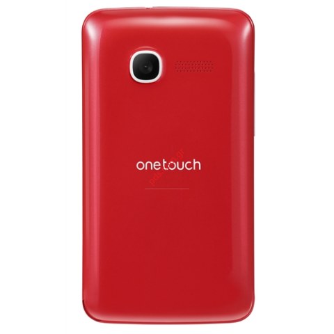 Γνήσιο καπάκι μπαταρίας Alcatel 4010d Red σε κόκκινο χρώμα