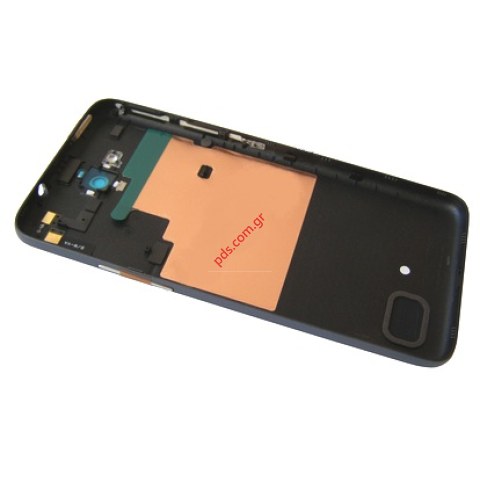 Γνήσιο καπάκι μπαταρίας Alcatel 6012 Blue (1 SIM) σε μπλέ χρώμα με τα πλαινά πλήκτρα