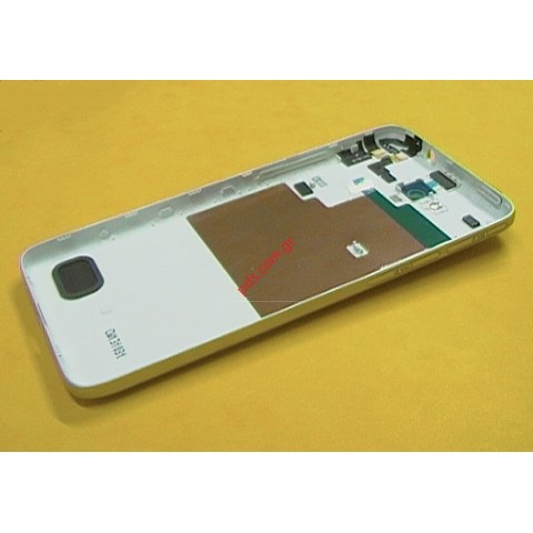 Γνήσιο καπάκι μπαταρίας Alcatel 6012 Silver (1 SIM) σε ασημί χρώμα με τα πλαινά πλήκτρα