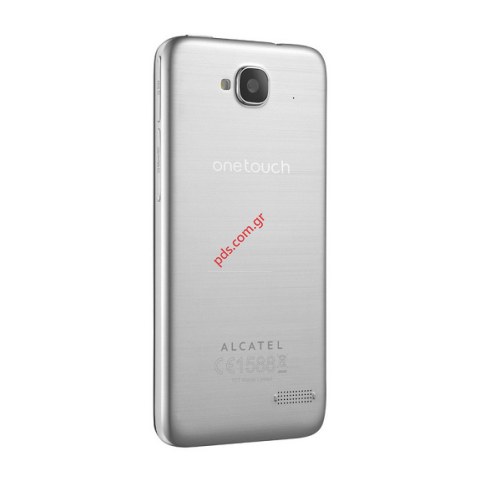 Γνήσιο καπάκι μπαταρίας Alcatel 6012 Silver (DUAL SIM) σε ασημί χρώμα με τα πλαινά πλήκτρα Γνήσιο καπάκι μπαταρίας Alcatel 6012 Silver (DUAL SIM) σε ασημί χρώμα με τα πλαινά πλήκτρα