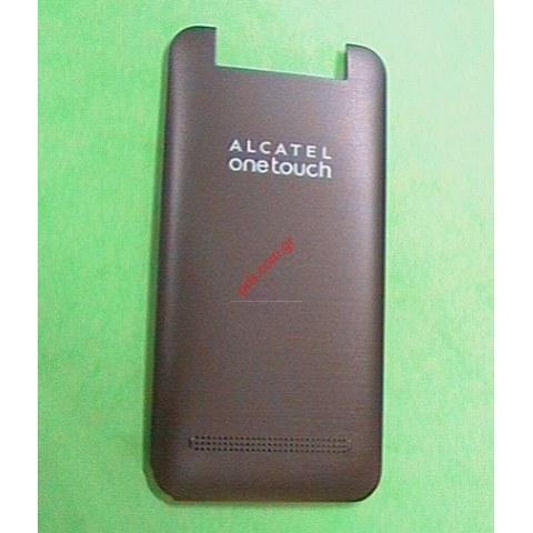 Γνήσιο καπάκι μπαταρίας Alcatel OT 2012D Brown σε καφέ χρώμα