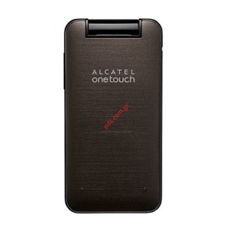 Γνήσιο καπάκι μπαταρίας Alcatel OT 2012D Brown σε καφέ χρώμα