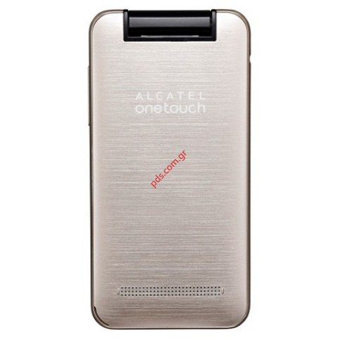 Γνήσιο καπάκι μπαταρίας Alcatel OT 2012D Gold σε χρυσό χρώμα