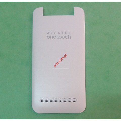 Γνήσιο καπάκι μπαταρίας Alcatel OT 2012D White σε λευκό χρώμα