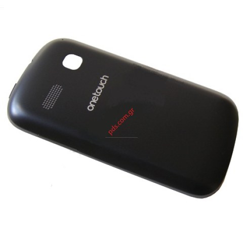 Γνήσιο καπάκι μπαταρίας Alcatel OT 4033, 4033D POP C3 Black σε μαύρο χρώμα