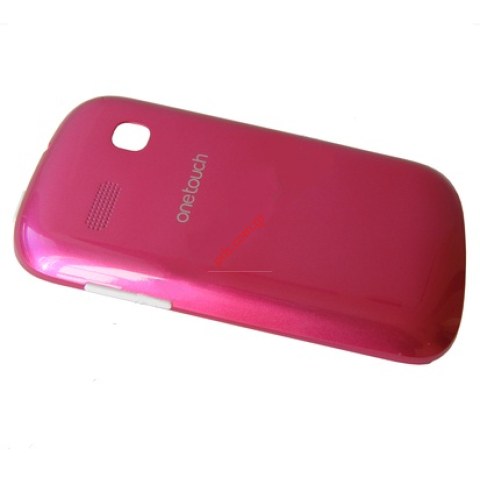 Γνήσιο καπάκι μπαταρίας Alcatel OT 4033, 4033D POP C3 Pink σε ροζ χρώμα