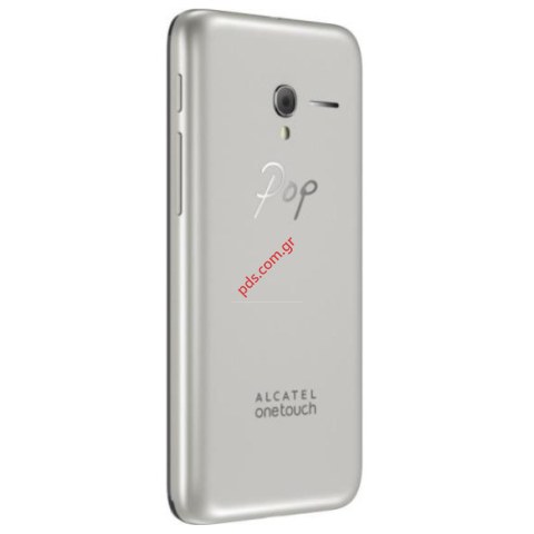 Γνήσιο καπάκι μπαταρίας Alcatel OT 5015X POP 3 (5.5) Silver σε ασημί χρώμα