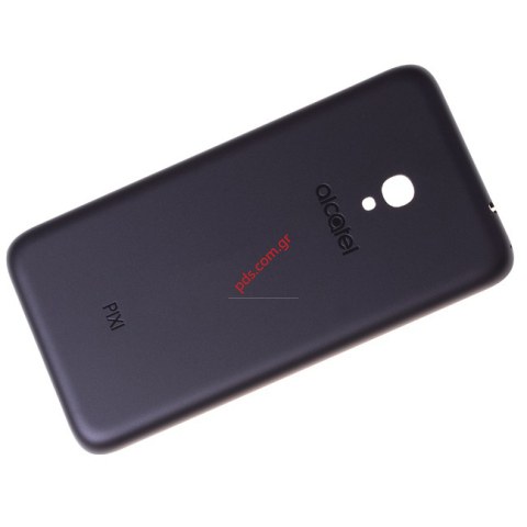 Γνήσιο καπάκι μπαταρίας Alcatel OT 5045 PIXI 4 Black σε μαύρο χρώμα